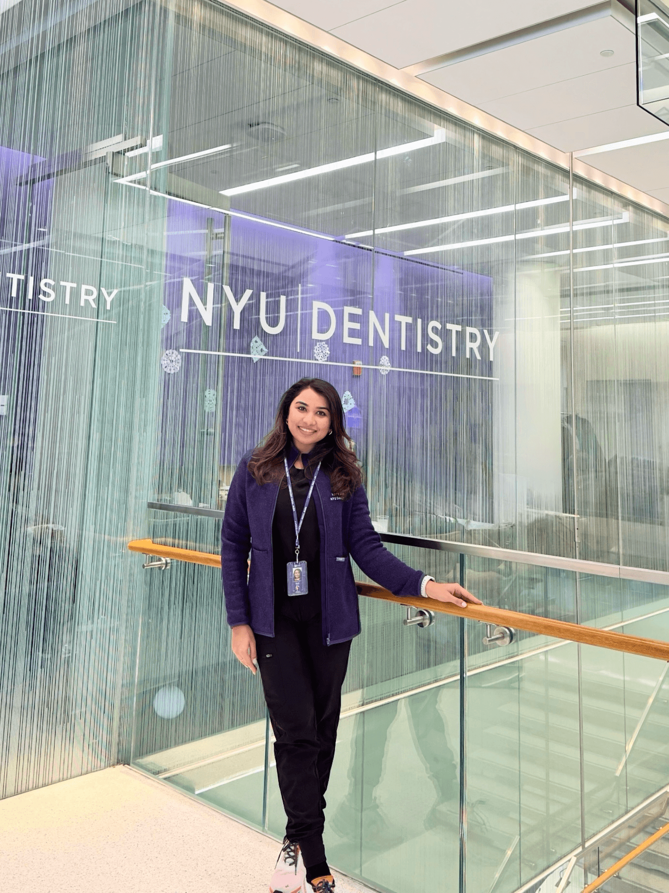 Dr. Netra Shah at NYU College of Dentistry